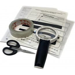 Набор для оценки степени запыленности по ISO 8502-3 Набор для оценки степени запыленности по ISO 8502-3