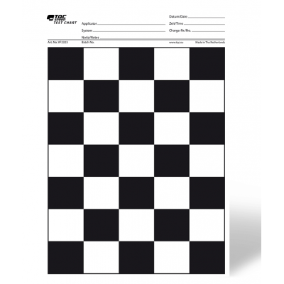 Испытательные таблицы для определения укрывистости